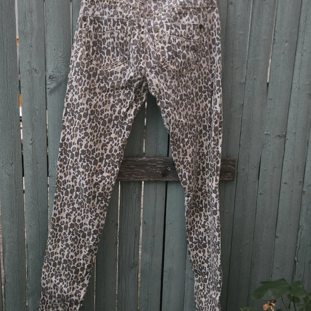 Hot Kiss Animal Print Jeans - Picture 2 of 3